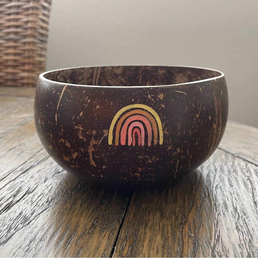 New! Coconut Bowl. Hand crafted